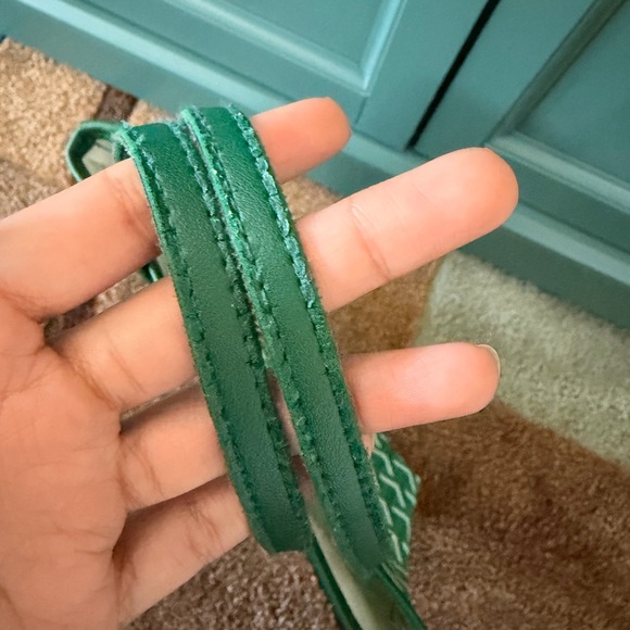 Green Geometric Mini Tote - Picture 3 of 6